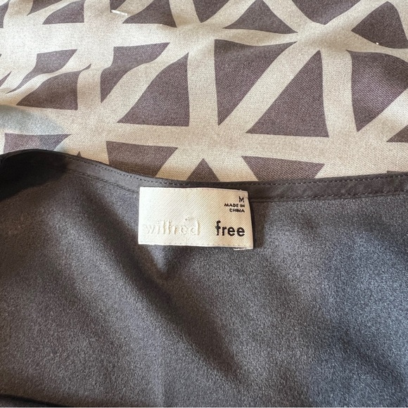 Aritzia Wilfred Free Vivienne Dress Vegan Suede V Neck Sleeveless - Picture 9 of 13